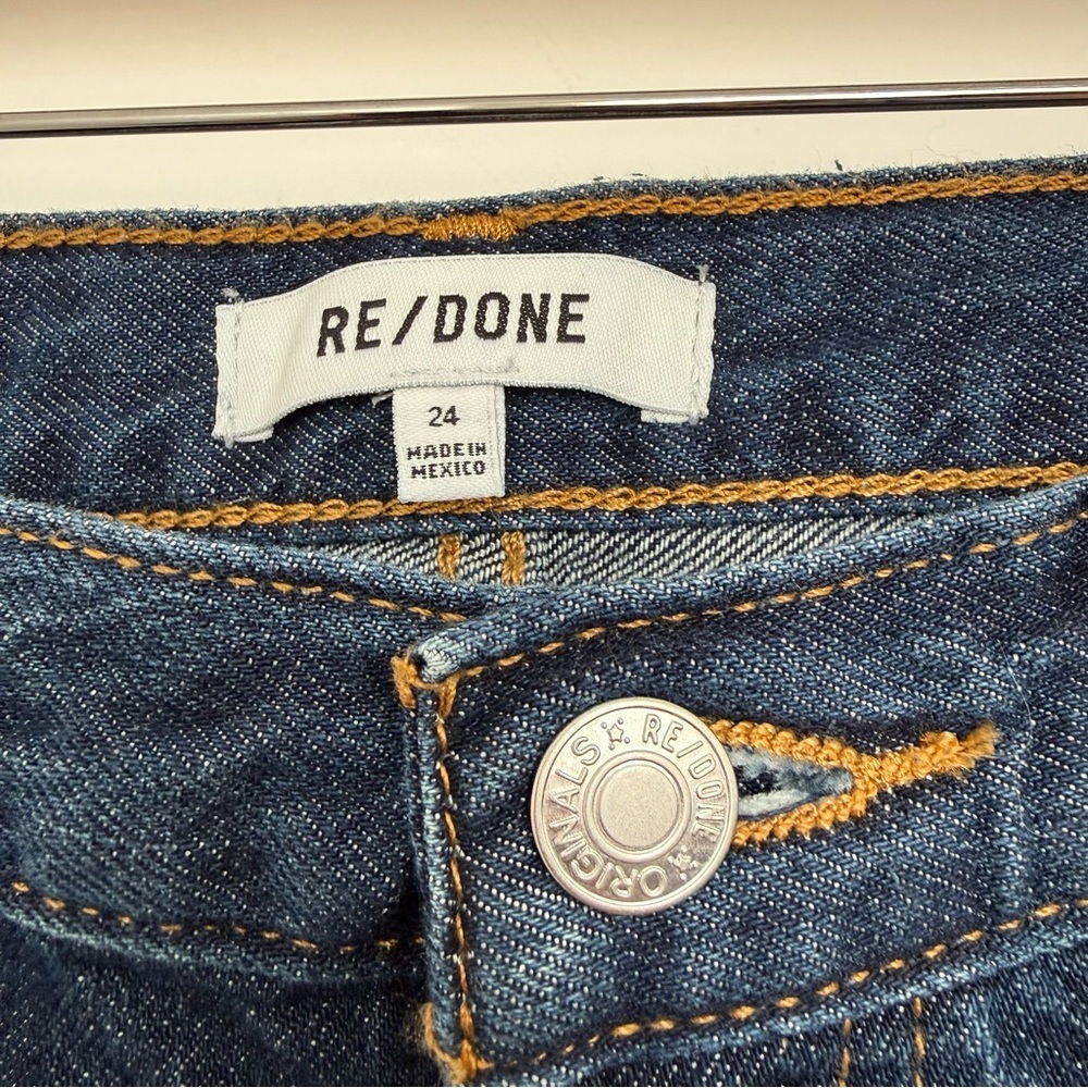 Re/Done‎ Mid Rise Palazzo Jeans - Picture 7 of 15